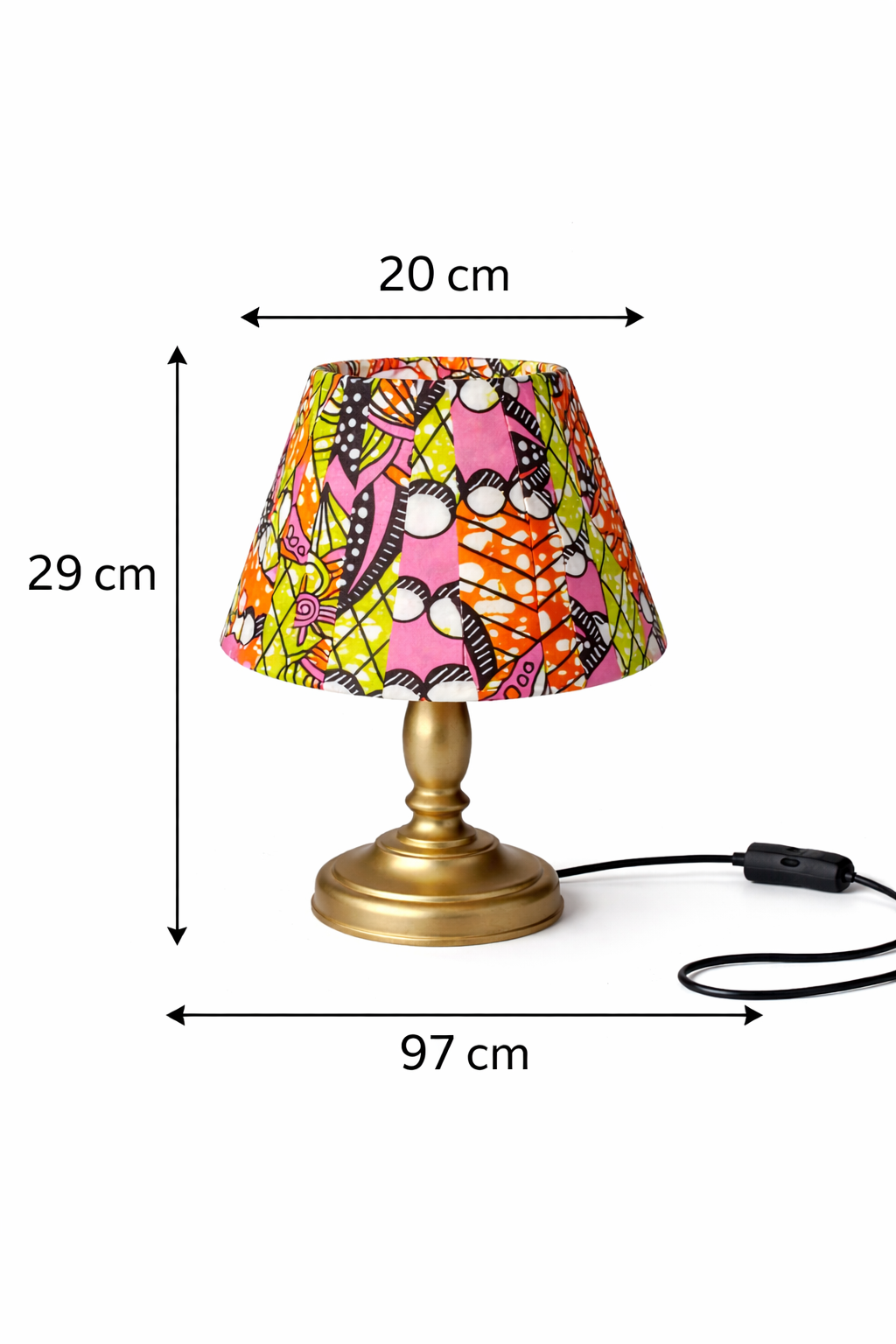 AMANI – Tischlampe | Sanftes Licht der Ruhe