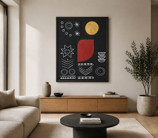 KEMET – Moderne Wandkunst mit kultureller Eleganz
