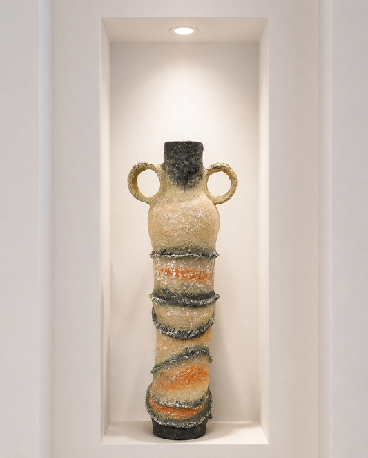Skulpturale Vase SAHARA