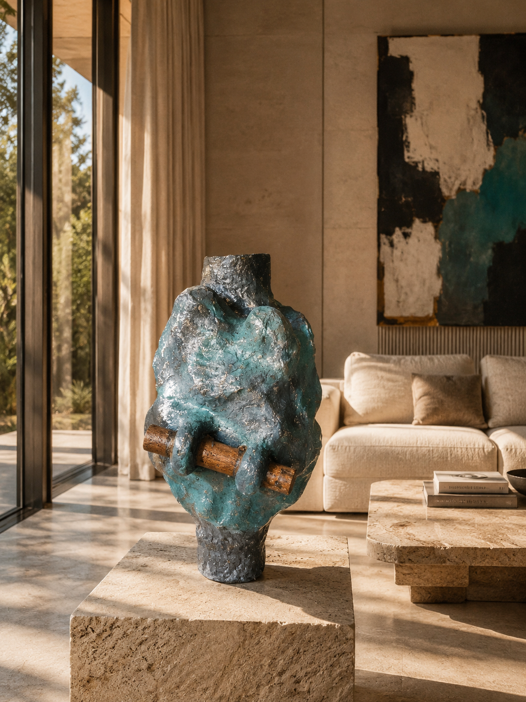 Skulpturale Vase ANCRA