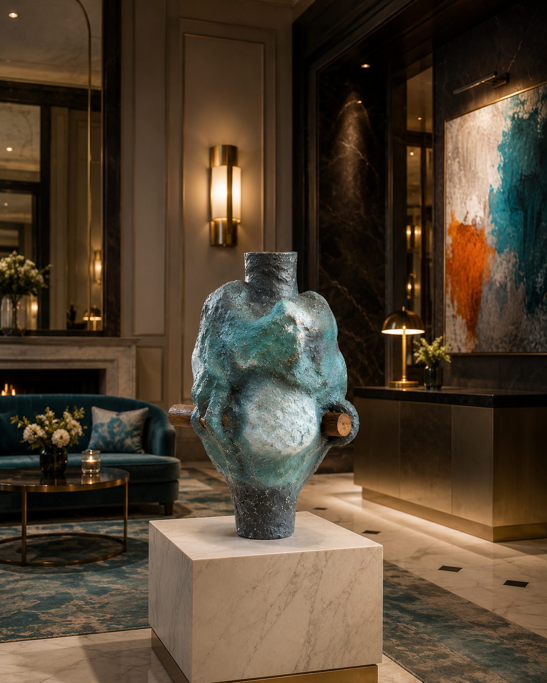 Skulpturale Vase ANCRA