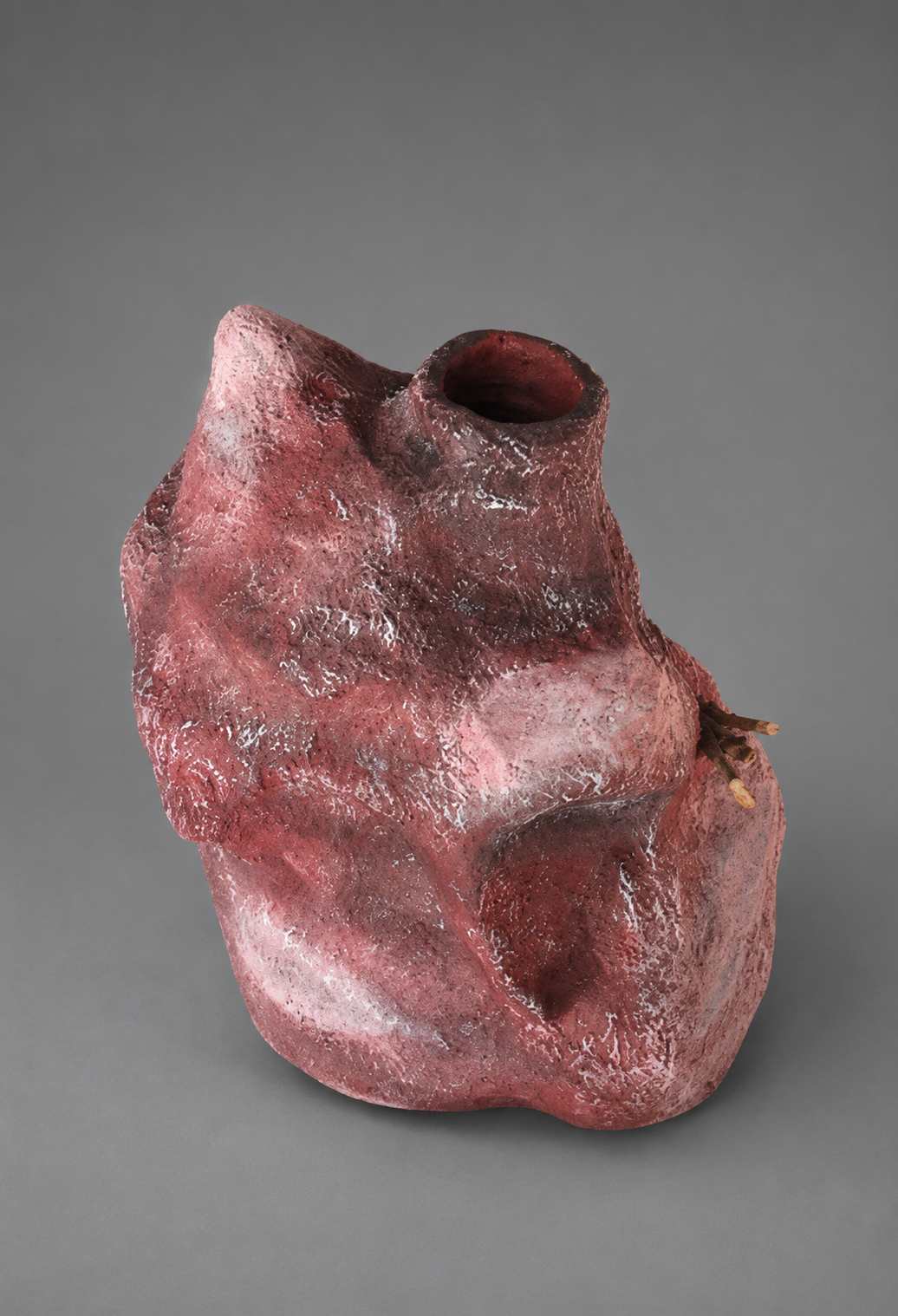 Skulpturale Vase RUBRA