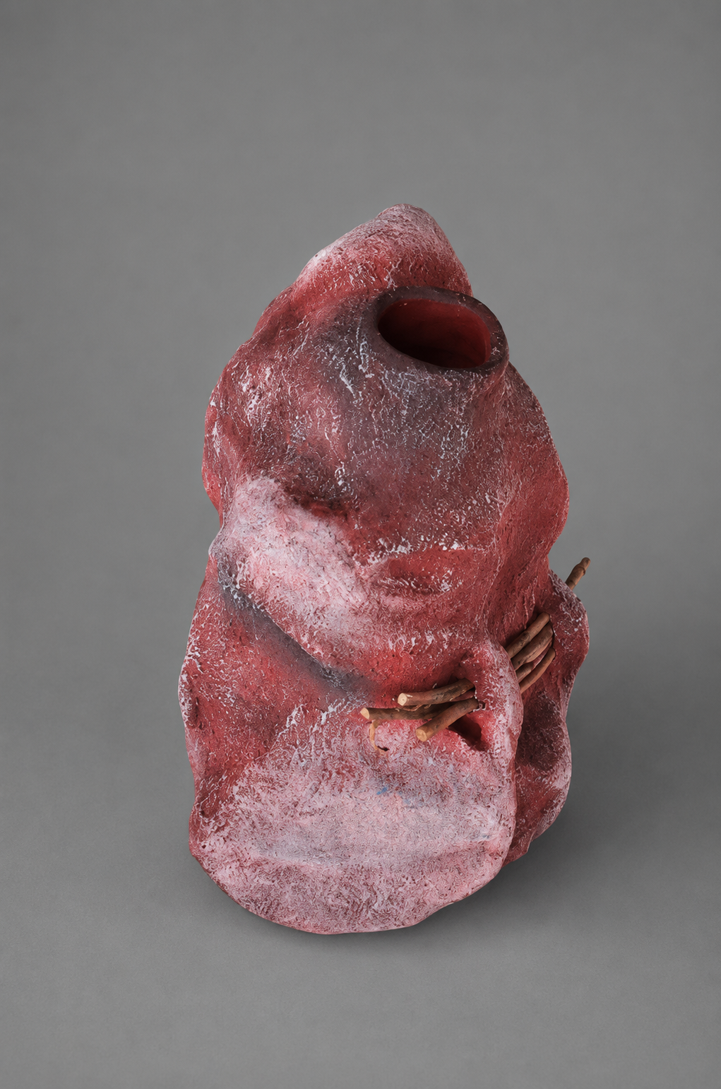 Skulpturale Vase RUBRA