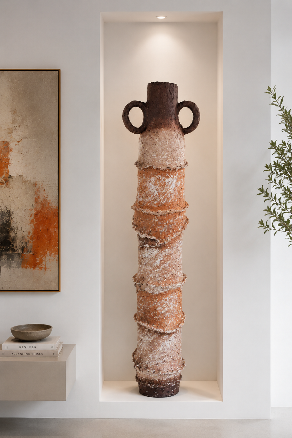 Skulpturale Vase SAVANA