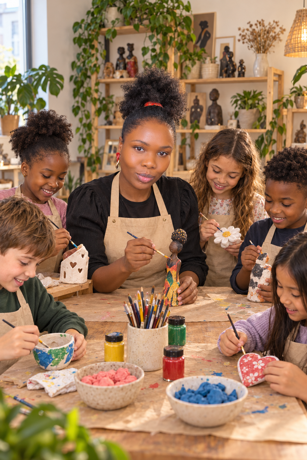 Kreative Kindergeburtstage – Gestalten mit modellierbarer Papiermasse