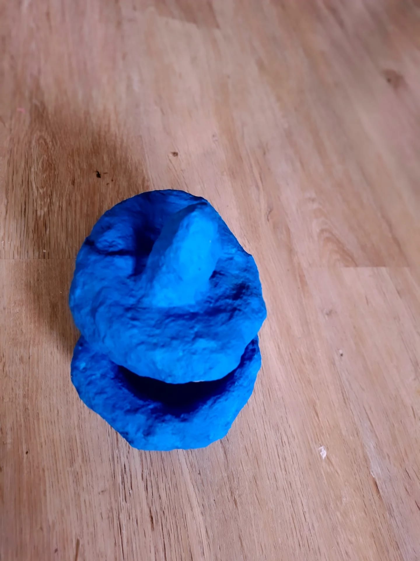 Handgefertigte Schale aus Pappmaché – CALA BLEUE